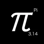 memorize pi digits - 3.14π android application logo